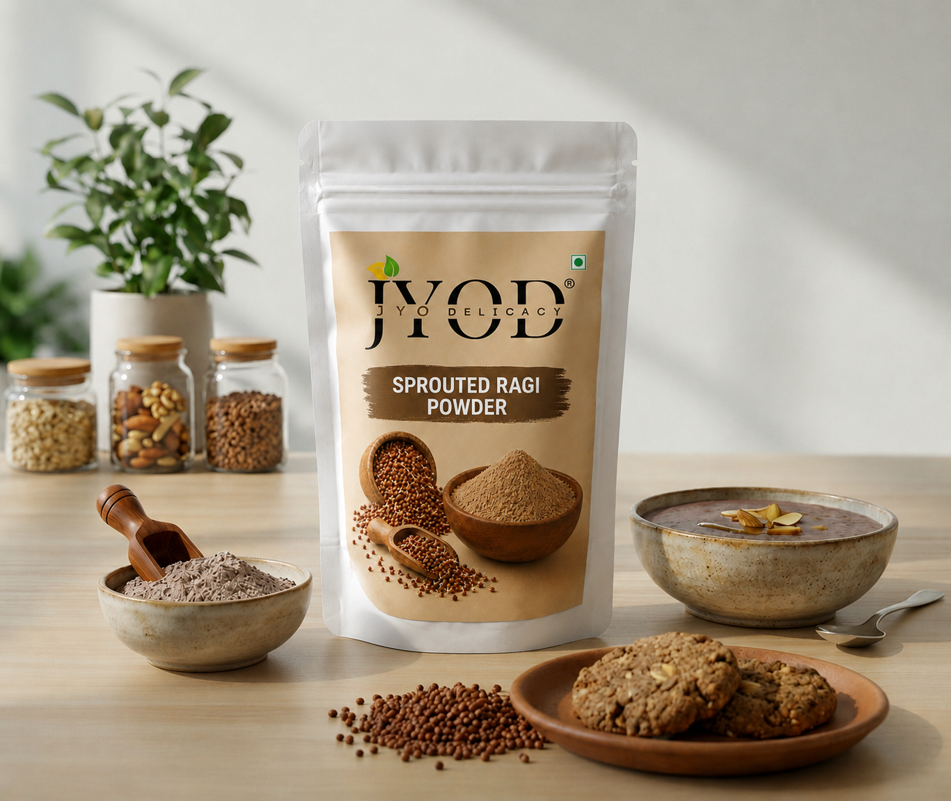Sprouted Ragi